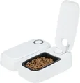 Produktbild: TRIXIE Hunde-Futterautomat Futterautomat TX2 - weiß - 2 × 0,3 l/27 × 7 × 24 cm