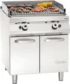 Produktbild: Bartscher Lavasteingrill Serie 900 Standgerät 2 Heizzonen V-Rost 750x505 mm 24 kW