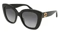 Produktbild: GUCCI Womens GG0327S Sunglasses, Black-Black-Grey, 52