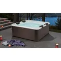 Produktbild: MSpa Whirlpool XXL neustes Modell Frame TRIBECA 2026 + MSPA App - UVC - Holz-Optik - Kombi Outdoor Pool - OZON - KEIN Starkstrom - winterfest - 6Pers. - Braun