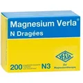 Produktbild: MAGNESIUM VERLA N Dragees (200 St)