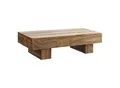 Produktbild: Mid.you Couchtisch, Sheesham, Holz, Sheesham, massiv, rechteckig, Sockel, 45x30x120 cm, Wohnzimmer, Wohnzimmertische, Couchtische