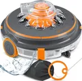 Produktbild: KESSER® Poolroboter Poolreiniger Akku Aqua-9000 inkl. Transporttasche Pool Roboter für bis 80m² Pools, Li-Ion Akku max. 75 min, Kabellos Poolsauger Bodenreinigung Vollautomatisch Bodensauger