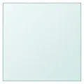 Produktbild: vidaXL Tischplatte Transparent 40x40 cm Hartglas