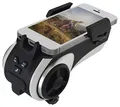 Produktbild: FISCHER Smartphone-Halter mit Musikbox und Powerbank für Fahrrad, Smartphone Halterung, Universal Handyhalter, für Smartphones mit 50 - 90 mm Breite