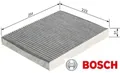 Produktbild: BOSCH 1987435596 Filter für Innenraumluft Innenraumfilter Filter