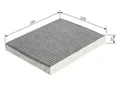 Produktbild: BOSCH Filter Innenraumluft SKODA SEAT VW 1,0 1,6 2Q0819653