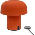 Produktbild: kooduu Akku-Tischleuchte Sensa, Dunkelorange, Metall, 20.5 cm, Lampen & Leuchten, Innenbeleuchtung, Leuchten nach Räumen, Bürolampen