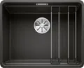 Produktbild: Blanco Granitspüle ETAGON 500-F, eckig, 43/53 cm, (1 St), inklusive 2 Gratis ETAGON-Schienen aus Edelstahl