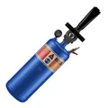 Produktbild: Wiltec Druckluft Reifenfüller 7l Reifen Booster Luftkanone Reifenschockfüller