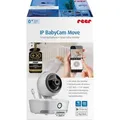 Produktbild: Reer 80310 IP Babycam MOVE Smart Babyphone, KameraÃ1/4berwachung, Nachtlicht, Schlaflieder - Weiß