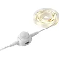 Produktbild: 2376398 LED-Streifen-Komplettset mit Bewegungsmelder mit Stecker 230V 1.2m Warmweiß