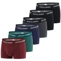 Produktbild: Jack & Jones Boxershorts Herren Retroshorts 6er Pack Basic Trunks (Vorteilspack, 6-St) Unterhosen mit Stretch bunt 5XL