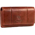 Produktbild: MATADOR BRÜGGE XL Damen Langbörse Leder Geldbörse RFID Braun