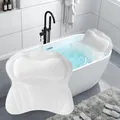 Produktbild: Badewannenkissen, Badewannenkissen Nacken, Nackenkissen für Badewanne mit 6 S...