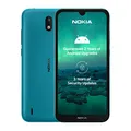 Produktbild: Nokia 1.3 Smartphone - Deutsche Ware (14,3cm (5.71 Zoll), 16GB interner Speicher, 1GB RAM, Dual Sim), cyan [UK Plug]