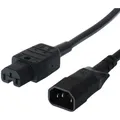 Produktbild: Bachmann Netzkabel Kaltgerätestecker Stecker (IEC320 C14) (1 m) (356.1260)