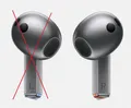 Produktbild: Samsung Galaxy Buds 3 SM-R530 Silber NUR DER RECHTE Bluetooth Kopfhörer