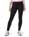 Produktbild: HUE Damen-Leggings aus ultraweicher Baumwolle mit breitem Bund, lang und als Capri-Hose, Schwarz, X-Klein