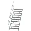 Produktbild: MUNK Treppe 45°  inkl. einen Handlauf, 1000mm Stufenbreite, 10 Stufen