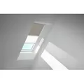 Produktbild: VELUX Vorteils-Set Verdunkelungsrollo mit Faltstore DFD  C02 0705S Grau/Weiß,Schiene alu        PG:S