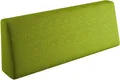 Produktbild: sunnypillow Rückenkissen Palettenkissen mit abnehmbarem Bezug Rückenkissen 120x40x20/10cm, Grün