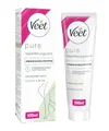 Produktbild: Veet Pure Haarentfernungscreme für Körper, Arme & Beine - Enthaarungscreme für trockene Haut - Minimum an Inhaltsstoffen & angenehmer Duft - 100 ml