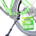 Produktbild: RBRL Fahrradständer Aluminiumlegierung, Seitenständer Fahrrad Universal für 26-29 Zoll, Stabil Fahrradständer für Mountainbike/Rennrad/MTB, Höhenverstellbar mit rutschfestem Gummifuß