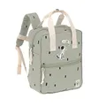 Produktbild: LÄSSIG Kinderrucksack mit Brustgurt Kindergartentasche Kindergartenrucksack 28 cm, 7 Liter, 3 Jahre/Mini Square Backpack Happy Prints Oliv