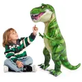 Produktbild: JOYIN 93cm Dinosaurier aufblasbar, Tyrannosaurus Rex aufblasbares Dinosaurierspielzeug für Halloween Party Dekoration Dino Geburtstagsfeiergeschenk für Kinder und Erwachsene