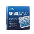 Produktbild: Redragon A134 Tastenkappen mit Farbverlauf, Ombré-Blau, 104 Tasten, Standard-Doubleshot-PBT-Tastenkappen-Set, OEM/Cherry-Profil, englisches ANSI-Layout, kompatibel mit allen Redragon mechanischen