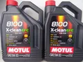 Produktbild: Motul 8100 X-Clean 5W30 EFE Motoröl 5W-30 BLW LL04 Öl Benzin Diesel 2x 5Liter