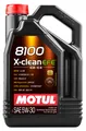 Produktbild: Motul 8100 X-Clean 5W30 EFE Motoröl 5W-30 BMW LL04 Öl Benzin Diesel 5Liter
