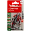 Produktbild: fischer DuoPower 6x30 S 2K 534997 Dübel mit Schrauben Ø 6 mm x 30 mm, 12 St. mit Prämie nach Registrierung