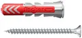 Produktbild: Fischer 534997 DuoPower 6 x 30 S K NV Dübelset 30mm 6mm 1 Set
