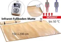 Produktbild: NEU Beheizbare Infrarot Fußboden Matte für Wärme Hund Geschenk Winter Teppich
