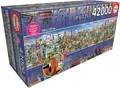 Produktbild: Educa 17570, Einmal um die Welt, 42000 Teile Puzzle