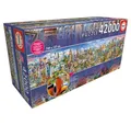 Produktbild: Educa Puzzle 17570, Einmal um die Welt, 42000 Teile Puzzle, Puzzleteile