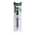 Produktbild: FABER-CASTELL Castell 9000 Bleistifte B dunkelgrün mit Radierer, 1 St.