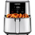 Produktbild: Chefman TurboFry Touch Heißluftfritteuse, XL 7.6-L Familiengröße, One-Touch Digitale Voreinstellungen, Pommes Frites, Hähnchen, Fleisch, Fisch, Spülmaschinenfest, Automatische Abschaltung, Edelstahl