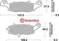 Produktbild: Brembo 07KA18SA Bremsbelagsatz für Scheibenbremse Bremsbelagsatz