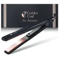Produktbild: Glätteisen Locken und Glätten Haarglätter - 5 Jahre Sorgenfreiheit - Haar Styling Hair Straightener Glätteisen und lockenstab 2 in 1 zum Glätten und Locken machen (829 Rose Gold)