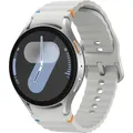 Produktbild: Samsung Galaxy Watch7 LTE 44 mm Smartwatches Silver (85-130 mm) Nitrilkautschuk