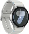 Produktbild: Samsung Galaxy Watch7 44 mm Aluminiumgehäuse silber am Sportarmband M/L silber [