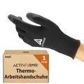 Produktbild: Ansell ActivArmr 97-631, Thermo-Handschuhe, Kältebeständige Arbeitshandschuhe Winter mit PVC-Beschichtung, Nylon Handschuhe für Griff und Fingerfertigkeit, Sicherheitshandschuhe, 1 Paar, Gr. 8(S)