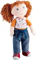 Produktbild: Haba Stoffpuppe Malou, Mit Hose, Top und 2 Zopfgummis