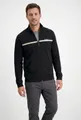 Produktbild: BOSS Sweatjacke Authentic mit Streifen und Logo, regular fit