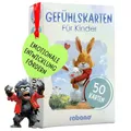 Produktbild: 50 Gefühlskarten für Kinder - Sozial-emotionale Entwicklung fördern - Für Kindergarten & Grundschule - Emotionskarten, Gefühlsmonster Karten als Routine