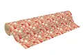 Produktbild: Clairefontaine 223811C - Rolle Geschenkapier Recycling Kraftpapier, 50m x 70cm, 70g, Weihnachtswünsche