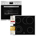 Produktbild: Exquisit EHE 157-2 URBZ-Set Einbauherd | 59 L Backofenvolumen | Edelstahl
